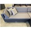Image 2 : ISLAND PATIO ALUMINUM 3PC SECTIONAL SOFA