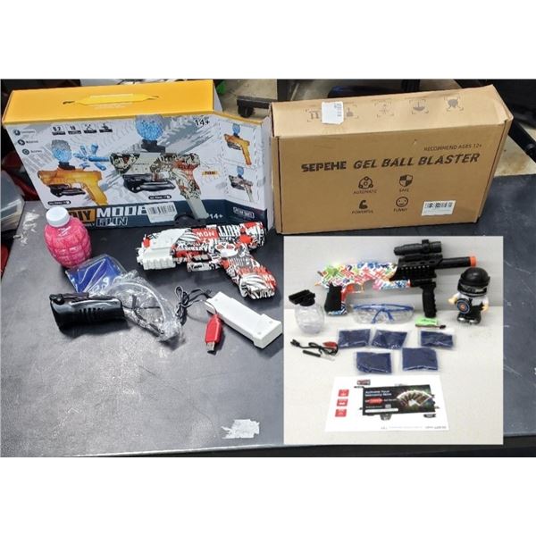 2 NEW MOTORIZED GEL BLASTERS