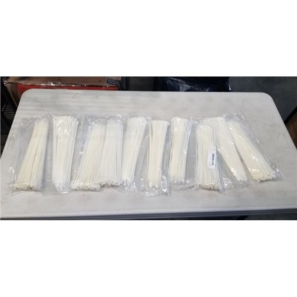 10 PACKS OF 10  ZIP TIES