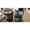 Image 1 : HAMILTON BEACH FOOD PROCESSOR AND INSTANT POT COOKER