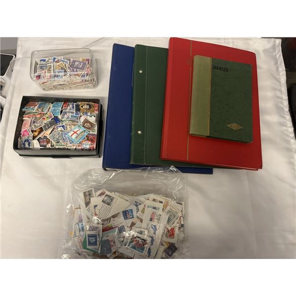 LARGE COLLECTION OF USA AND WORLD STAMPS