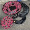 Image 2 : NEW XYPLER SNOW TUBE WITH HARD BOTTOM,  PINK CAMO, RETAIL $160