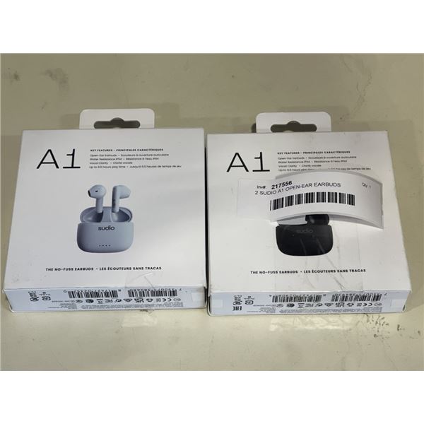 2 SUDIO A1 OPEN-EAR EARBUDS