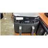 Image 1 : AS NEW NINJA FOODI 2 BASKET AIR FRYER TESTED WORKING