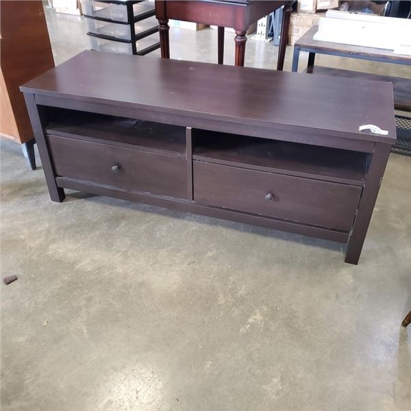 BLACK MEDIA CABINET