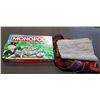 Image 1 : MONOPOLY GAME 5 PLACEMATS AND FABRIC BACKPACK