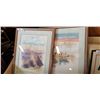 Image 1 : 2 RIC DAVID WATERCOLORS, ARIZONA, NOTHING IS FOREVER AND PENTHOUSE LIVING