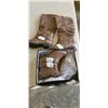 Image 1 : 2 NEW PAIRS OF LEATHER BOOTS SIZE 5 AND 7.5