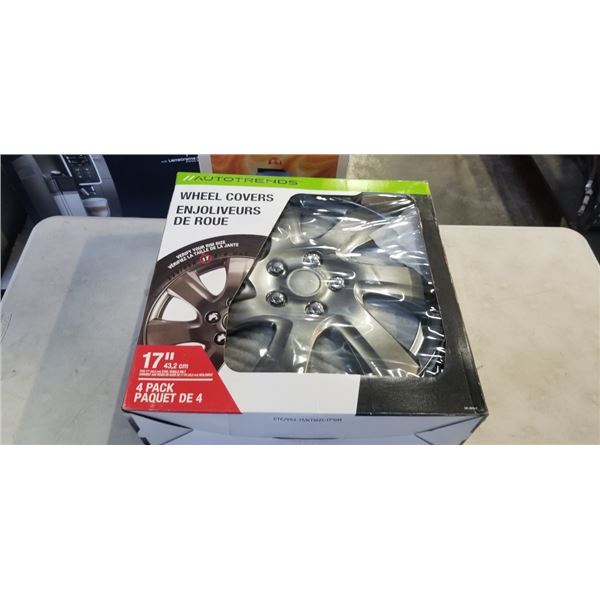 SET OF NEW 17 INCH AUTO TRENDS WHEEL COVERS