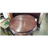 Image 2 : VINTAGE ROSEWOOD TABLE BASE WITH REFINISHED TOP