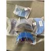 Image 1 : 5 NEW POLORIZED SUNGLASSES WITH VISORS