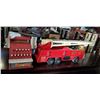 Image 1 : VINTAGE TOM THUMB CASH REGISTER AND TONKA FIRE TRUCK
