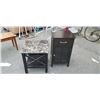 Image 1 : STRAGE CABINET WITH DRAWER AND SIDE TABLE
