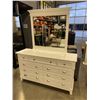 Image 1 : WHITE DRESSER WITH MIRROR