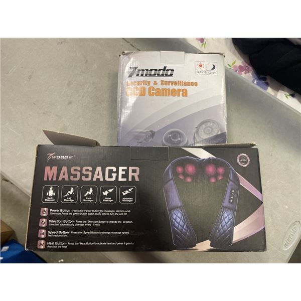 WOQQW MASSAGER AND CCTV CAMERA