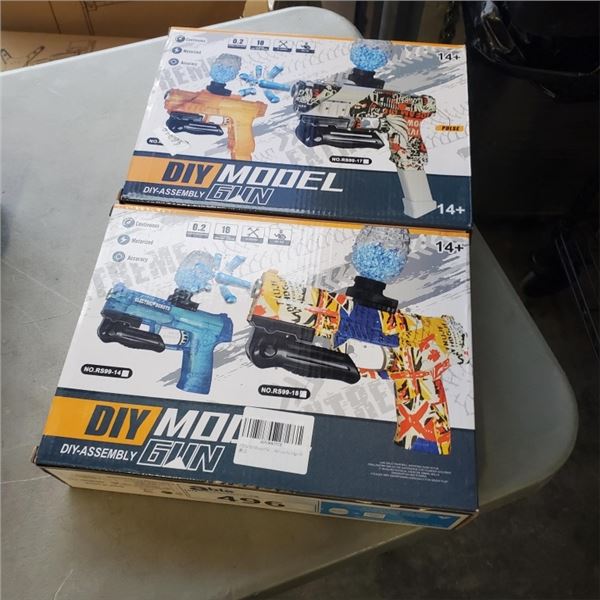 2 NEW MOTORIZED GEL BLASTERS