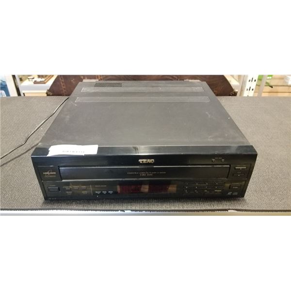 TEAC  COMPATIBLE LASER DISC PLAYER LV - 5000 W WORKING