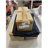 Image 1 : 3 NEW LACQUERED SLIDE TOP WINE BOXES, PERFECT FOR GIFTS, JEWELLERY ETC, INCLUDE CLOTH BAG