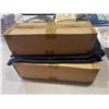 Image 2 : 3 NEW LACQUERED SLIDE TOP WINE BOXES, PERFECT FOR GIFTS, JEWELLERY ETC, INCLUDE CLOTH BAG