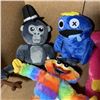 Image 2 : NEW MONKEY TAG PLUSH, 2 POPPY PLAYTIME KISSY MISSY PLUSH, NEW ROBLOX PLUSH AND 40PC SILICONE POPPER 
