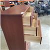 Image 3 : 6 DRAWER HIGHBOY DRESSER. SOLID WOOD