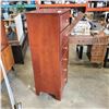 Image 4 : 6 DRAWER HIGHBOY CHEST, SOLID WOOD