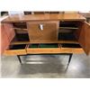 Image 3 : VINTAGE MCM SERVING UNIT, FLIP DOWN BAR