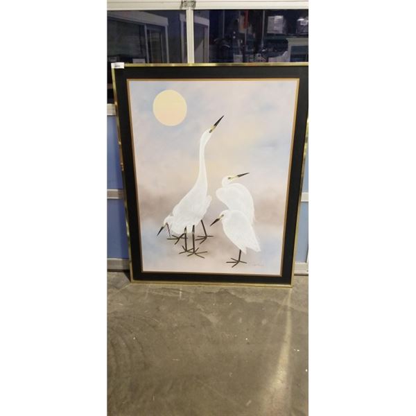 48" X 61" SIGNED PAINTING