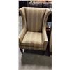 Image 3 : PAIR OF SHERHILL FURNITURE ACCENT CHAIRS, VERY GOOD CONDITION, ONE HAS BROKEN REAR LEG,