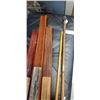 Image 2 : 3 EASTERN HAND FANS AND 2 CANES