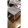 Image 2 : 2 AGIO OUTDOOR FOOTSTOOLS AND TWO TIER ENDTABLE