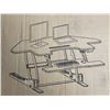 Image 1 : VIVO BLACK ELECTRIC DESK RISER