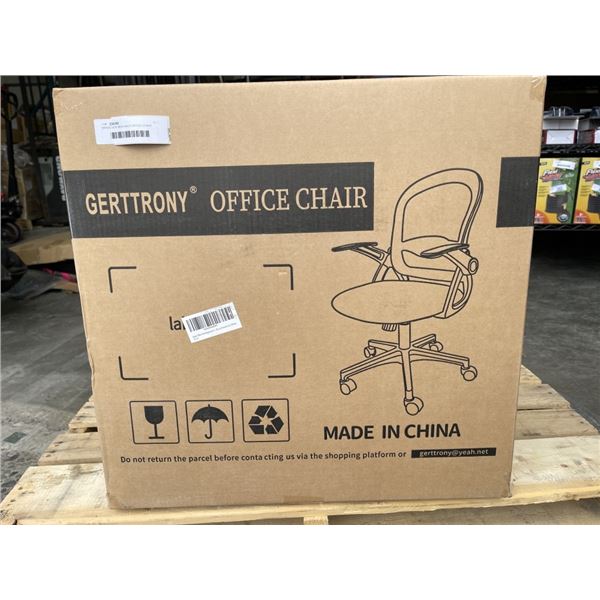 BRAND NEW MESH BACK OFFICE CHAIR, GREY AND WHITE, RETAIL $249