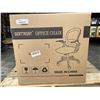 Image 1 : BRAND NEW MESH BACK OFFICE CHAIR, GREY AND WHITE, RETAIL $249