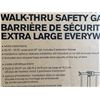 Image 3 : SUMMER INFANT EXTRA WIDE WALK-THRU PRESSURE/ HARDWARE MOUNTED SAFETY GATE, RETAIL $89