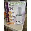 Image 1 : JUICEMAN 3IN1 TOTAL SLOW CITRUS JUICER - TESTED WORKING, RETAIL $109