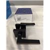 Image 2 : 4 NEW LONDON VENETIAN BRONZE DOOR HANDLE SETS, 2 ARE PRIVACY LOCKING, 2 ARE PASSAGE, ANSI GRADE 3