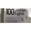 Image 3 : 12 NEW PREXTEX XMAS LIGHTS, 100 ULTRA BRIGHT LIGHTS PER PACKAGE