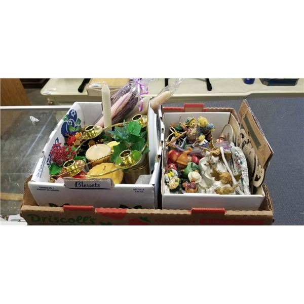 BOX OF ESTATE COLLECTIBLES