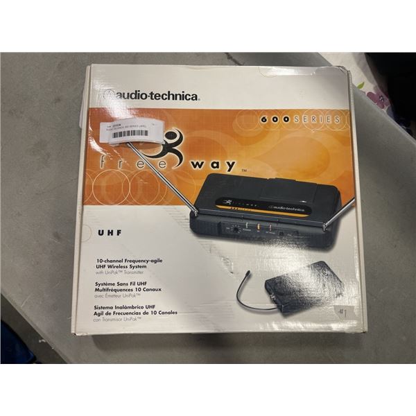 AUDIO TECHNICA  600 SERIES LAPEL WIRELESS MICROPHONE