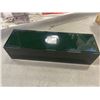 Image 3 : 3 NEW LACQUERED SLIDE TOP WINE BOXES, PERFECT FOR GIFTS, JEWELLERY ETC, INCLUDE CLOTH BAG
