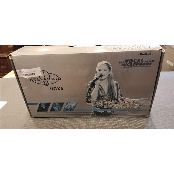 ALT AUDIO AGX6 HANDHELD WIRELESS MICROPHONE