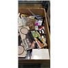 Image 3 : ASSORTED OFFICE SUPPLIES AND VINTAGE SAMSUNG MICROWAVE