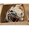 Image 1 : VINTAGE LEADED GLASS PENDANT LIGHT FIXTURE