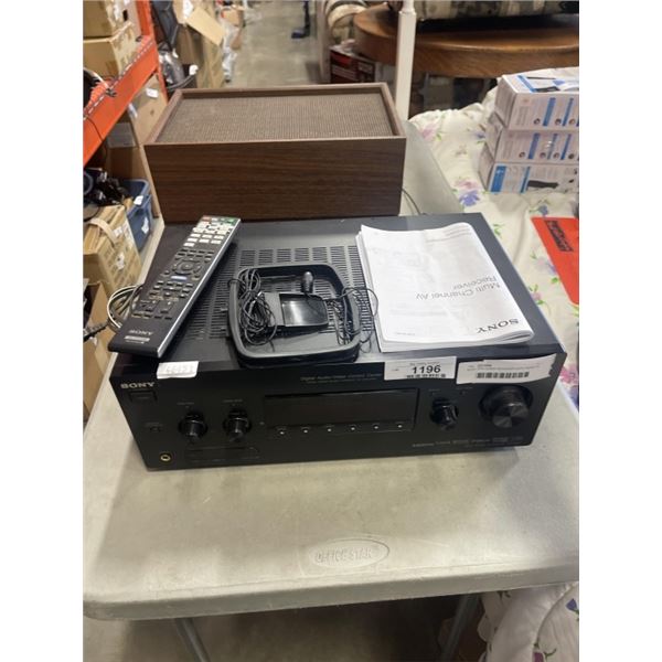 SONY STR-DG820 RECEIVER WITH REMOTE