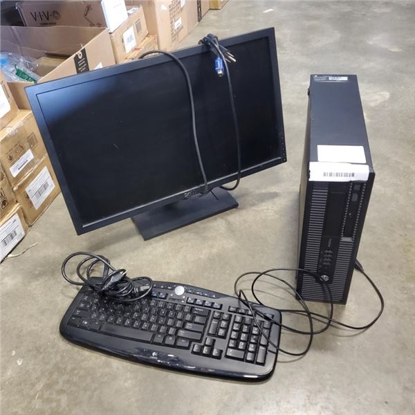 HP PRODESK I5 4TH GEN DESKTOP COMPUTER, WINDOWS 10 PRO, MONITOR AND KEYBOARD, MOUSE, READY TO USE