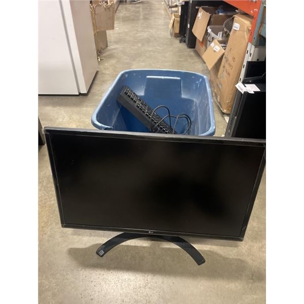 LG 27" TV WITH KEYBOARD
