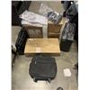 Image 1 : LOT OF LIGHTS, HAND SANITIZER, SPEAKER STANDS AND LUGGAGE