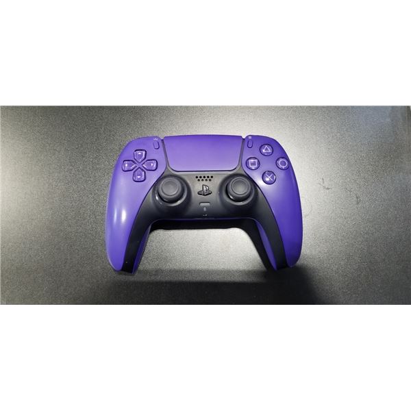 PS5 DUALSENSE GALACTIC PURPLE WIRELESS CONTROLLER - TESTED WORKING, RETAIL $94