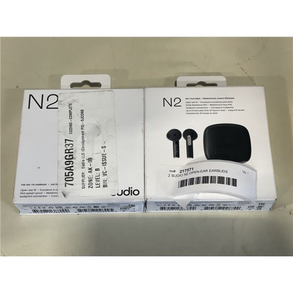 2 SUDIO N2 OPEN-EAR EARBUDS